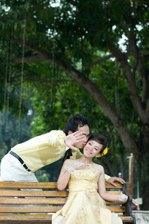 Ảnh cưới 6 năm trước của hoa hậu hài Thu Trang và Tiến Luật - Ảnh 7.