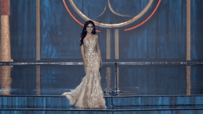 Bán kết Hoa hậu Hòa bình Quốc tế: Huyền My diễn bikini hoàn hảo, HH Hồng Kông gây thất vọng - Ảnh 6.