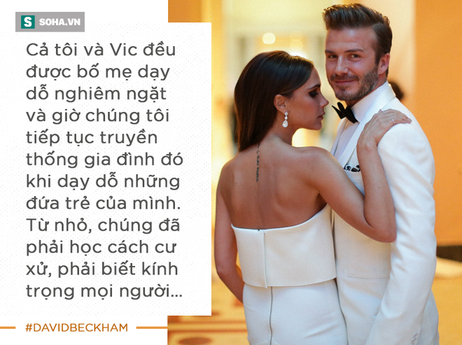 Cách vợ chồng Beck - Vic dạy con: Có cha mẹ giàu có nhưng vẫn phải đi rửa chén bát thuê - Ảnh 1.