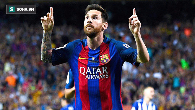 Messi chính thức gia hạn hợp đồng với Barcelona - Ảnh 1.