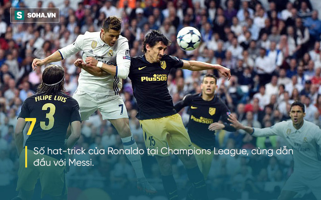 Ronaldo thiết lập hàng loạt cột mốc vĩ đại sau màn hủy diệt Atletico Madrid - Ảnh 2.