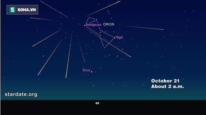 Đêm nay 20/10: Ngắm mưa sao băng Orionid 2017 đẹp bậc nhất năm - Ảnh 1.