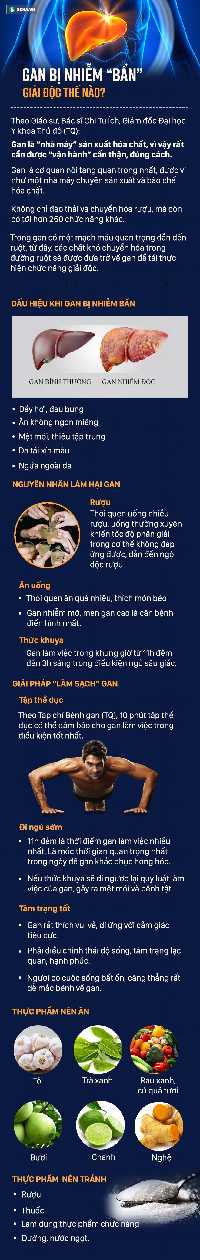 [Đọc nhanh] Gan nhiễm bẩn là gốc của bệnh tật, giải độc thế nào hiệu quả nhất? - Ảnh 1.