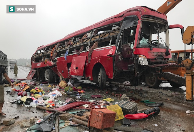 Hiện trường vụ tai nạn khiến 2 người chết, 6 người bị thương ở Hà Tĩnh - Ảnh 16.