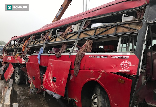 Hiện trường vụ tai nạn khiến 2 người chết, 6 người bị thương ở Hà Tĩnh - Ảnh 9.
