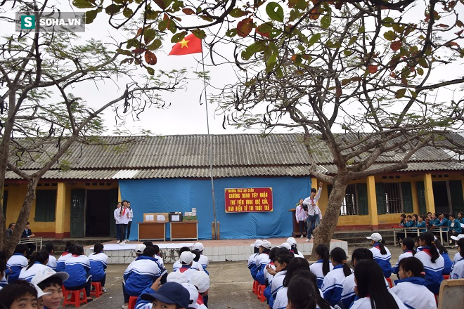 Thư viện vùng quê cho trường THCS An Châu - Thái Bình - Ảnh 9.