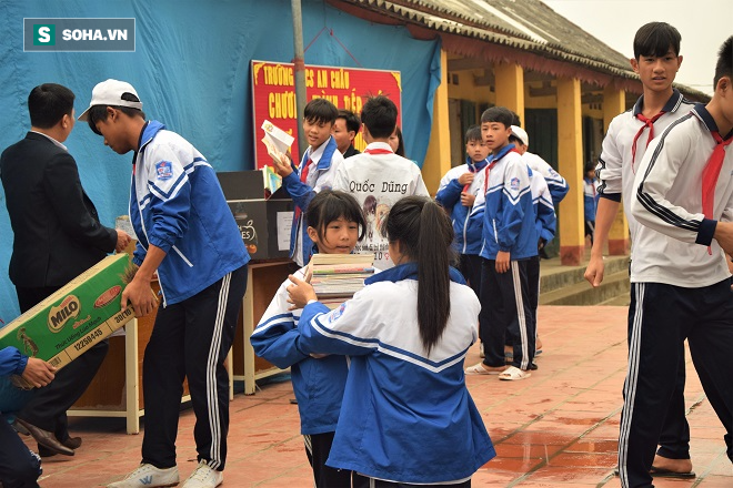 Thư viện vùng quê cho trường THCS An Châu - Thái Bình - Ảnh 10.