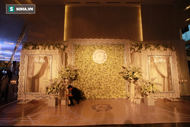 Cận cảnh đám cưới xa hoa, tráng lệ của Hoa hậu Thu Ngân và chồng đại gia - Ảnh 5.