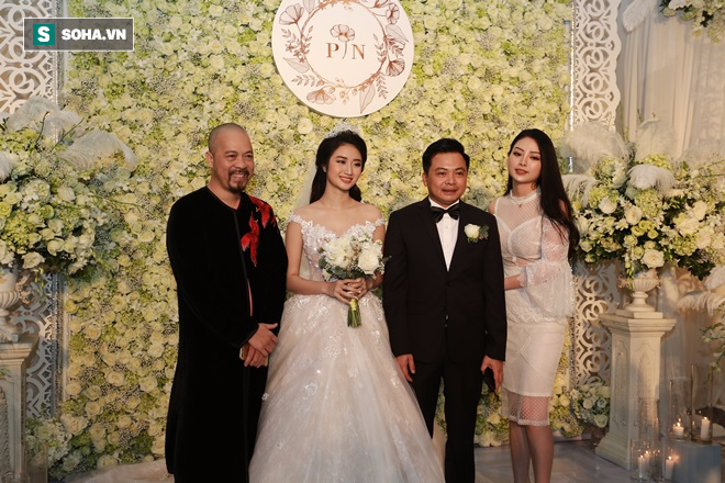 Cận cảnh đám cưới xa hoa, tráng lệ của Hoa hậu Thu Ngân và chồng đại gia - Ảnh 13.