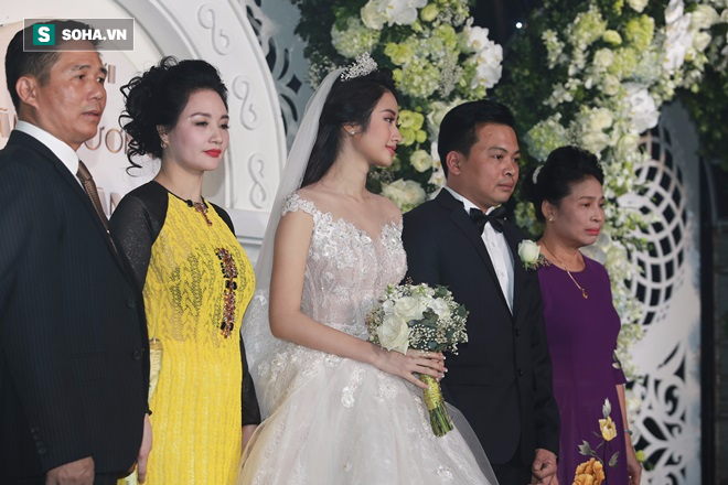 Cận cảnh đám cưới xa hoa, tráng lệ của Hoa hậu Thu Ngân và chồng đại gia - Ảnh 18.