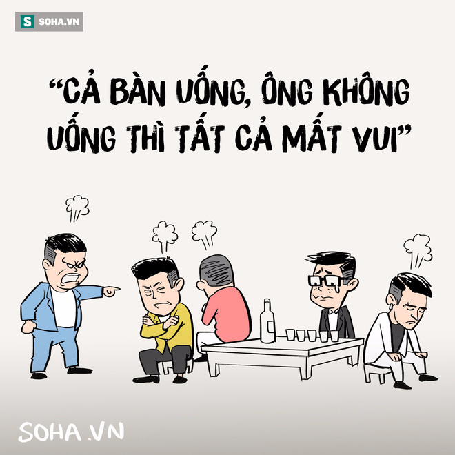 Đi ăn tiệc, sợ nhất gặp phải những câu chuốc rượu gây ám ảnh này! - Ảnh 2.