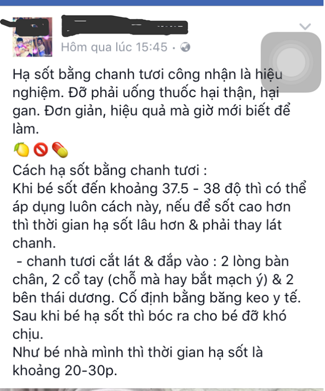 Hạ sốt bằng lươn, lươn chết trên lưng trẻ: Lời khuyên của PGS.TS Nguyễn Tiến Dũng - Ảnh 2.