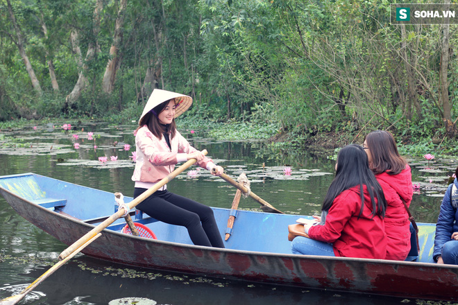 9 năm sông nước, chưa một lần học bơi của hotgirl chèo đò ở Chùa Hương - Ảnh 10.