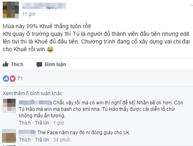 Ê-kíp Minh Tú tố ban tổ chức The Face Việt cắt ghép, ưu ái Lan Khuê? - Ảnh 4.