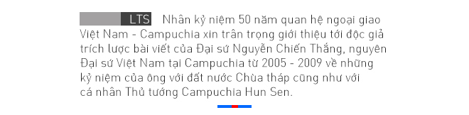 Đại sứ Việt Nam và kỷ niệm về chiếc Honda mượn của ông Hun Sen - Ảnh 1.