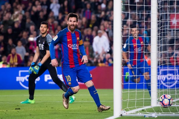 Messi tỏa sáng, Barca vẫn phải “vã mồ hôi” trước đối thủ dưới cơ - Ảnh 2.