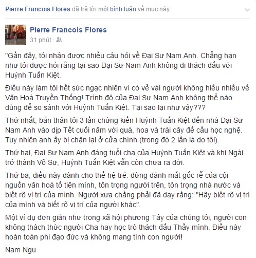 Sự thật chuyện Chưởng môn Nam Huỳnh Đạo nhiều lần tới cầu võ Vịnh Xuân quyền - Ảnh 1.