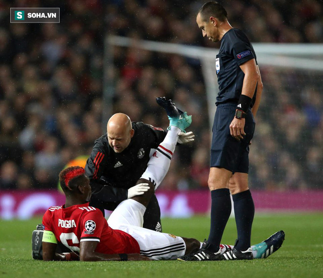 Đã dính chấn thương, Pogba còn phải hứng chịu cơn điên của Jose Mourinho - Ảnh 1.