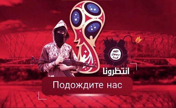 Ra áp phích hình Messi mắt nhỏ máu khóc trong nhà tù, ISIS đe dọa World Cup 2018 - Ảnh 1.