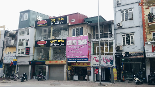 Xôn xao slogan của một cửa tiệm bán quạt trần ở Hà Nội: Quạt trần cho người giàu! - Ảnh 1.