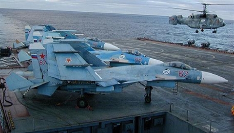  Tham chiến tại Syria 2 tháng, vì sao Nga rút Đô đốc Kuznetsov về nước?  - Ảnh 1.