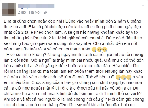 Đau đớn vì người yêu tử nạn trên cung phượt đúng vào ngày kỷ niệm 2 năm 8 tháng yêu nhau - Ảnh 1.