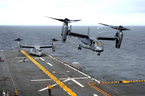 Hải quân Mỹ trang bị nhiều trực thăng cánh quạt nghiêng hiện đại - Ảnh 1.