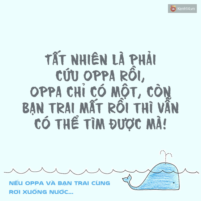 Nếu thần tượng và bạn trai cùng rơi xuống nước, bạn sẽ cứu ai? - Ảnh 1.