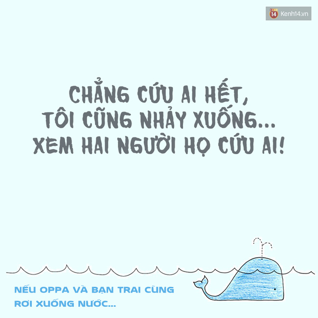 Nếu thần tượng và bạn trai cùng rơi xuống nước, bạn sẽ cứu ai? - Ảnh 2.