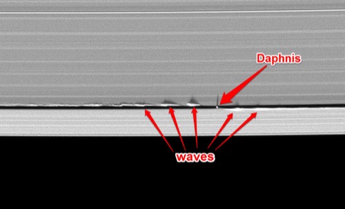 Bức ảnh cận cảnh đầu tiên của một vệ tinh Sao Thổ - Ảnh 2.