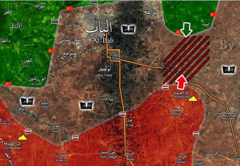 Al-Bab bị phong tỏa: Quân đội Syria ra đòn kết liễu - Ảnh 1.