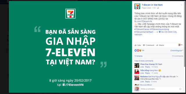 Bất ngờ công khai đăng thông tin tuyển dụng, chuỗi cửa hàng tiện lợi lớn nhất thế giới 7-Eleven sẽ đổ bộ Việt Nam trong tương lai rất gần? - Ảnh 1.