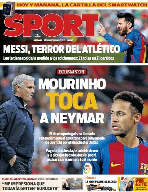 Rộ tin đồn Mourinho muốn đưa Neymar về Man United trong Hè 2017 - Ảnh 2.