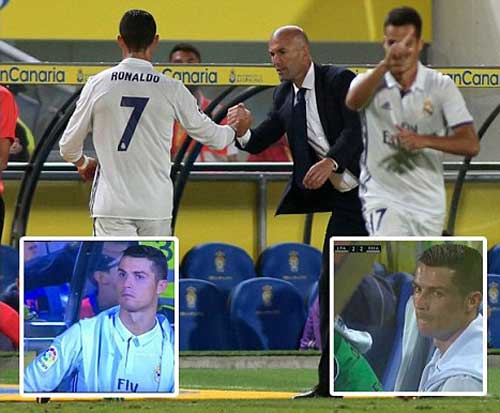 Ronaldo chửi thề sau khi bị thay ra sân? - Ảnh 2.