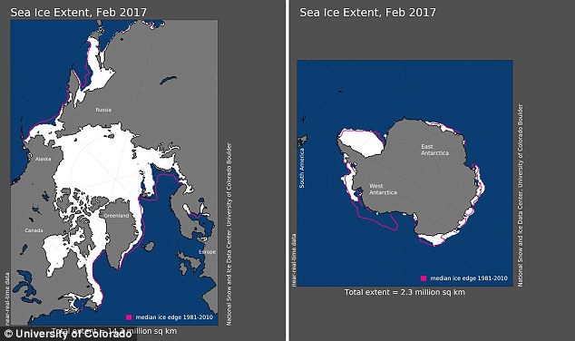 Không có El Nino nhưng nhiệt độ Trái Đất tháng 2/2017 vẫn đạt mức đáng sợ - Ảnh 3.