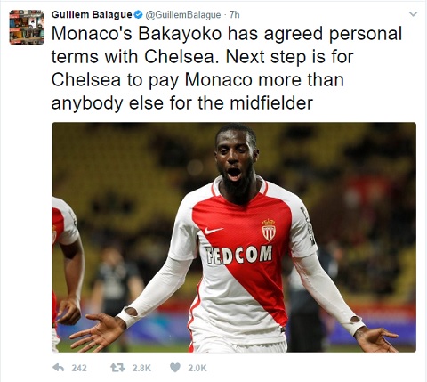 NÓNG: Chelsea đạt thỏa thuân chiêu mộ ngôi sao của Monaco - Ảnh 2.