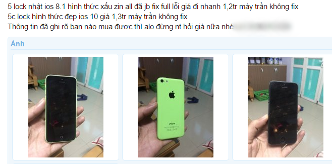 iPhone 5C lock giá 1,2 triệu đồng tràn về Việt Nam - Ảnh 1.