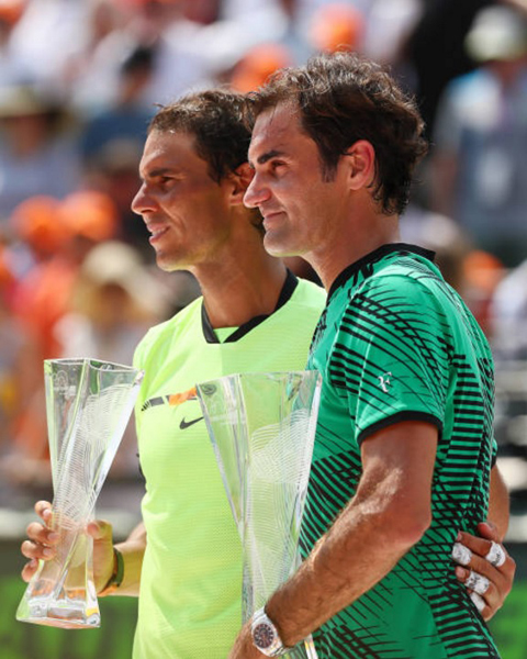 Roger Federer vô địch Miami Open: ‘Hạnh phúc là khi có Nadal ở bên vào lúc này’ - Ảnh 2.