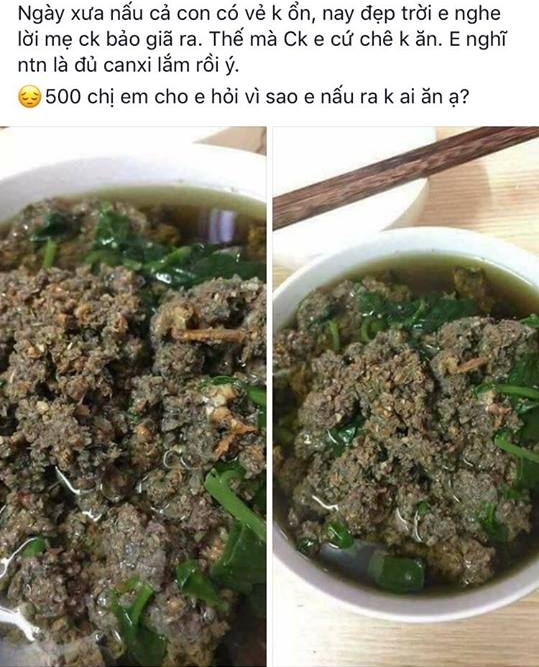  Mẹ chồng dặn giã cua nấu canh, con dâu đảm làm y lời, và đây là kết quả... - Ảnh 1.