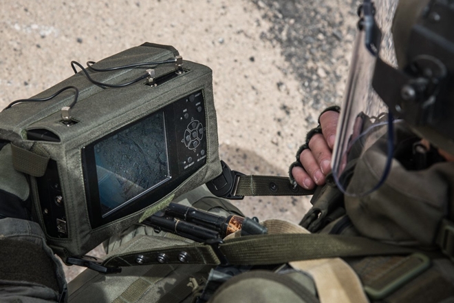 Xem công binh Nga dùng công nghệ cao tại Syria - Ảnh 3.