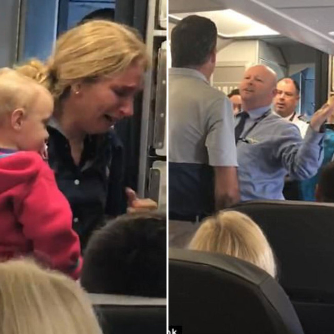 Tiếp viên American Airlines đánh phụ nữ và thách thức hành khách đánh nhau - Ảnh 2.