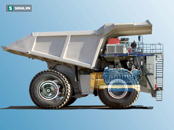 Liebherr T282B: Chiếc xe tải hạng siêu nặng có giá hơn 100 tỷ - Ảnh 3.