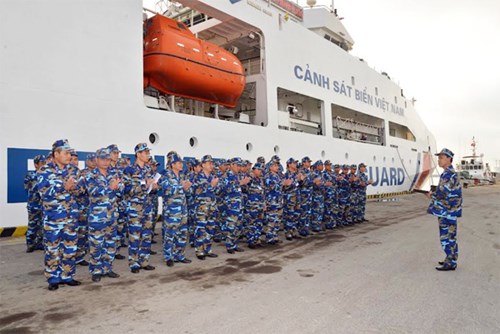Tàu Cảnh sát biển 8004 lên đường thăm, giao lưu với Cảnh sát biển Trung Quốc - Ảnh 1.
