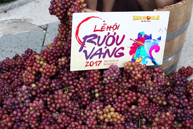 Lễ hội rượu vang ở Sun World Ba Na Hills: Ép nho, uống vang, ngắm hoa giữa thiên nhiên yên bình - Ảnh 1.