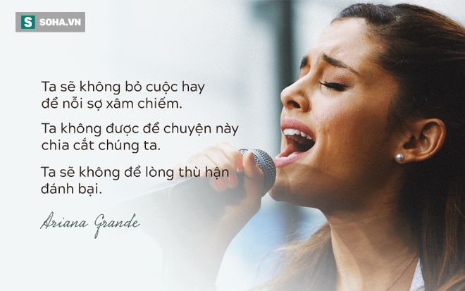 Rơi nước mắt với bức tâm thư Ariana Grande gửi fan hâm mộ sau vụ nổ bom tại Manchester - Ảnh 2.