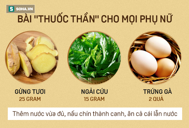 Đông y xem đây là thuốc thần cho mọi phụ nữ, chỉ với 3 nguyên liệu có sẵn trong bếp - Ảnh 2.