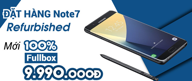 Galaxy Note7 tân trang sẽ có mặt tại Việt Nam trong tuần sau, giá thấp hơn dự kiến, chưa đến 10 triệu đồng - Ảnh 1.