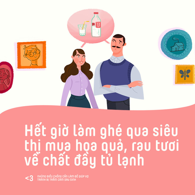 10 điều chồng cần làm để giúp vợ tránh bị trầm cảm sau sinh - Ảnh 2.