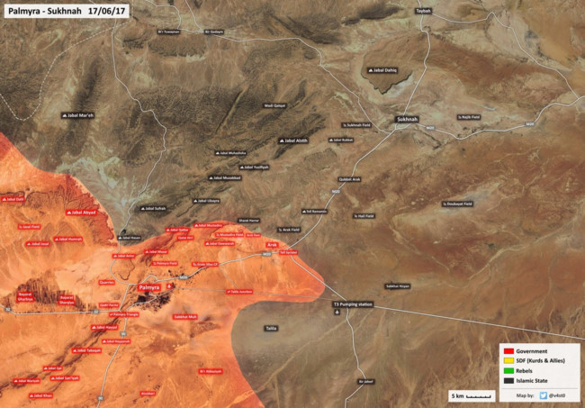 Không quân Nga đánh phá ác liệt IS, quân đội Syria tấn công về giải cứu Deir Ezzor - Ảnh 1.