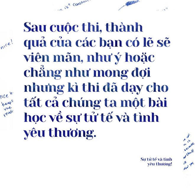 Những câu chuyện đẹp về sự tử tế và tình yêu thương trong kì thi THPT Quốc gia năm 2017 - Ảnh 1.